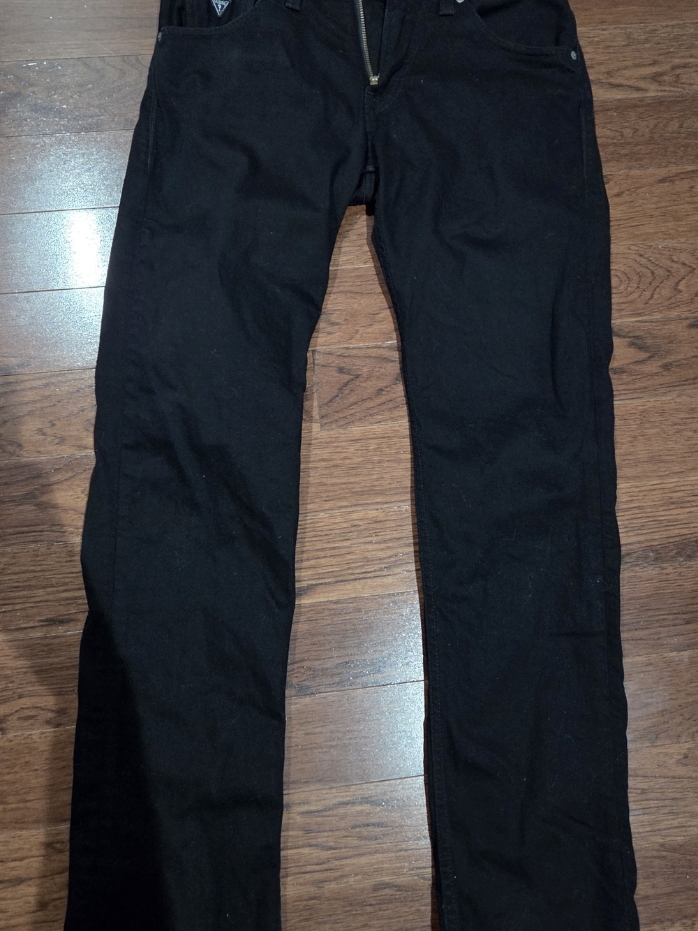 Guess Men’s Straight Jeans 29 X 30 - Black